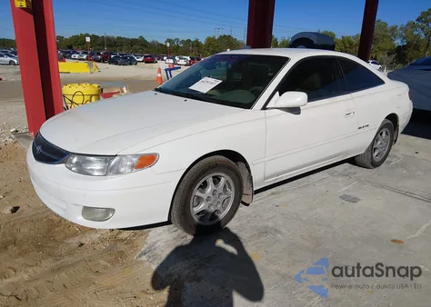 1999 Toyota Camry Solara Sle z USA, uszkodzony, nr VIN 2T1CF22P1XC150796